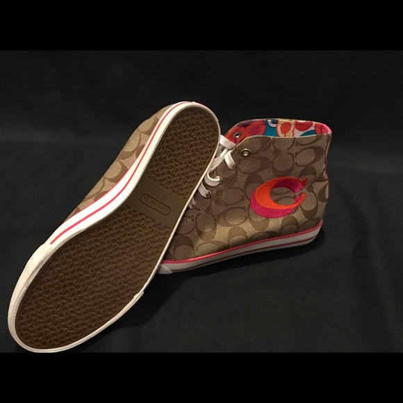 Coach Signature C High Tops - Picture 3 of 3